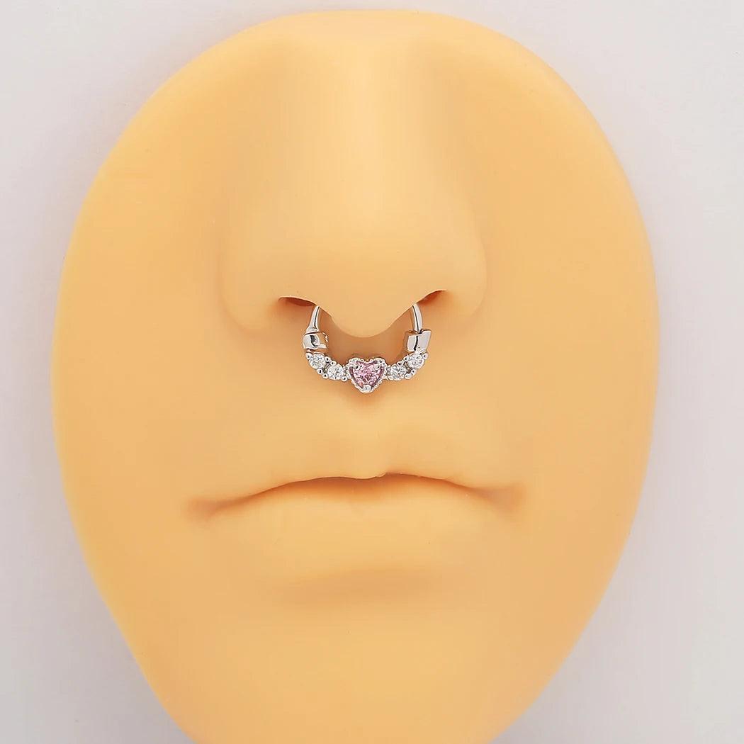 16g heart septum ring