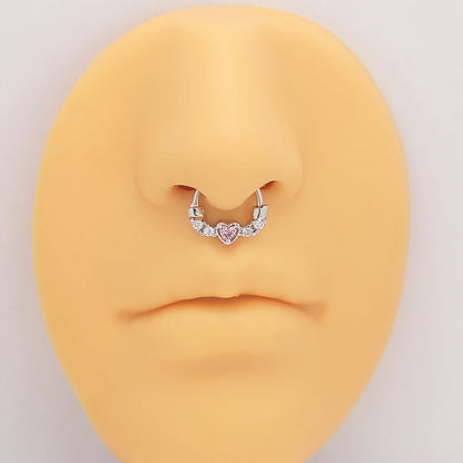 16g heart septum ring