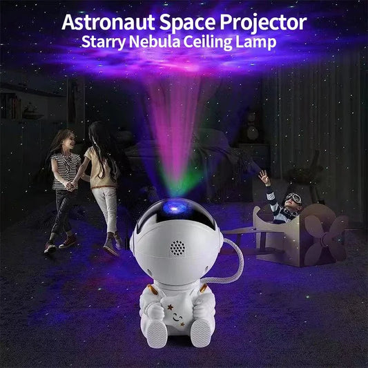 astronaut starry sky projector light night