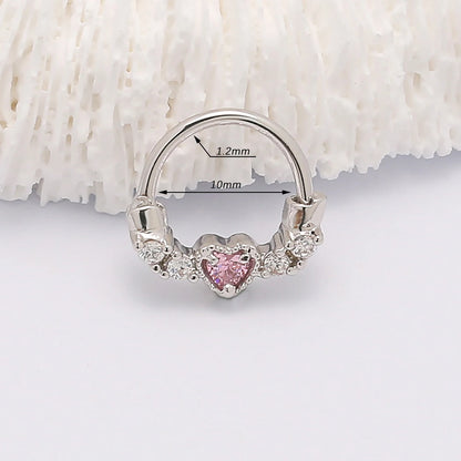 16g heart septum ring