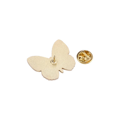 fliers butterfly enamel pins