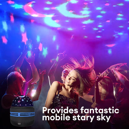 rotating starry sky projector lamp