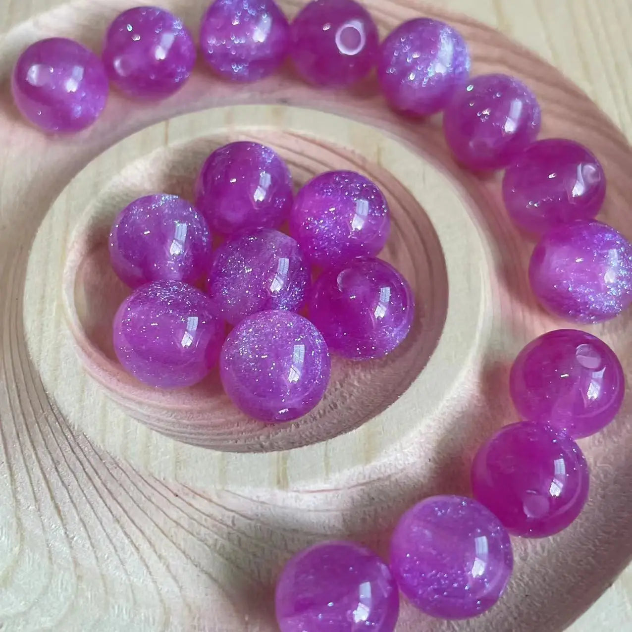 8/10/12mm aurora beads