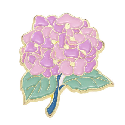 flower enamel pins