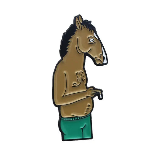 bojack horseman enamel pins