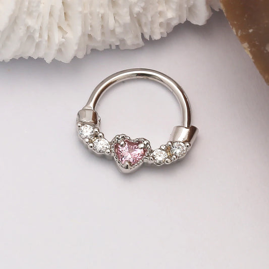 16g heart septum ring