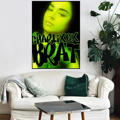 Charli XCX BRAT poster prints