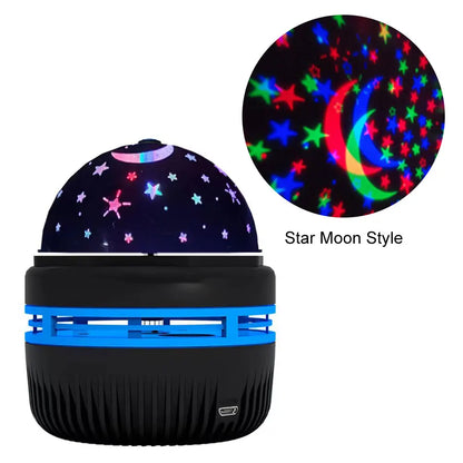 rotating starry sky projector lamp