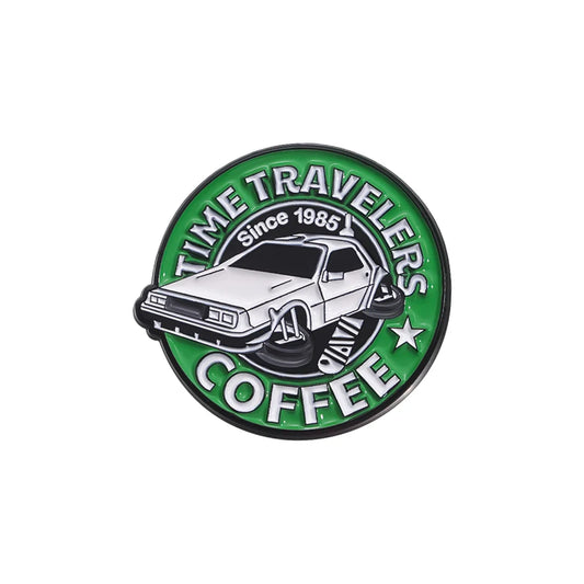 back to future enamel pins