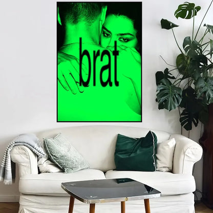 Charli XCX BRAT poster prints