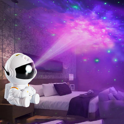 rc astronaut 360° rotating projector night light