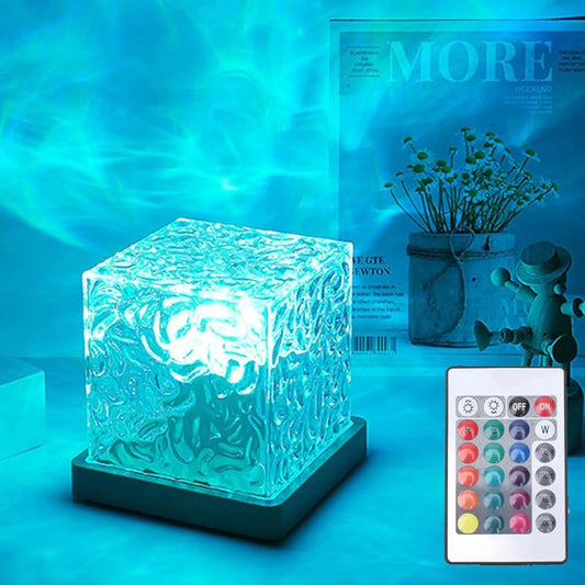 ocean wave projector lamp with rc