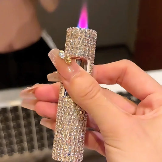 rhinestone mini lighter