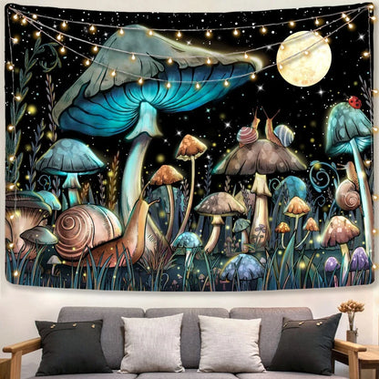 mushroom tapestry