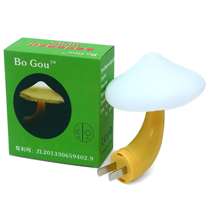 led mushroom nightlight