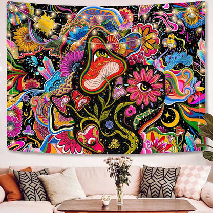 mushroom tapestry