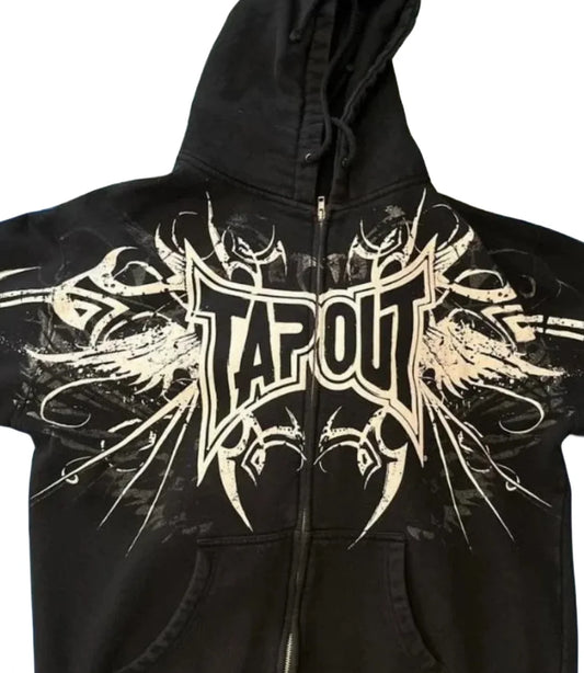 affliction zip up hoodie