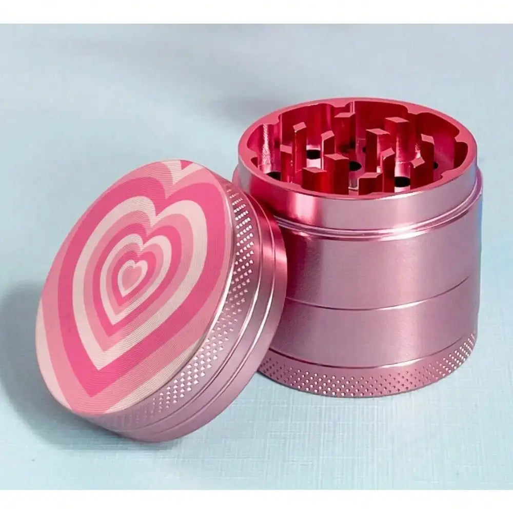 pink heart grinder