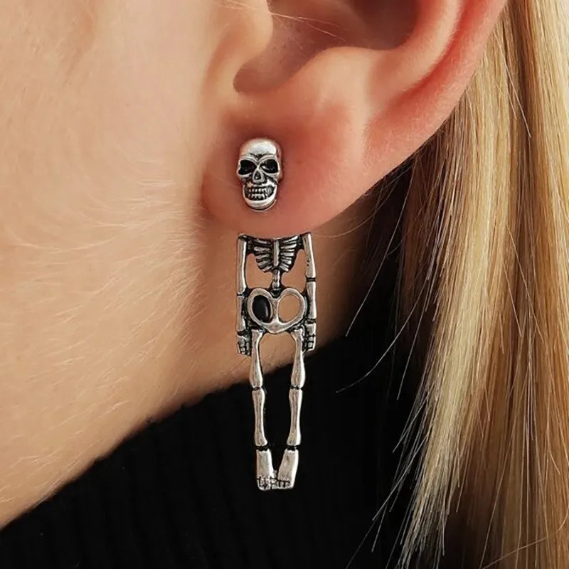 skeleton fairy earrings