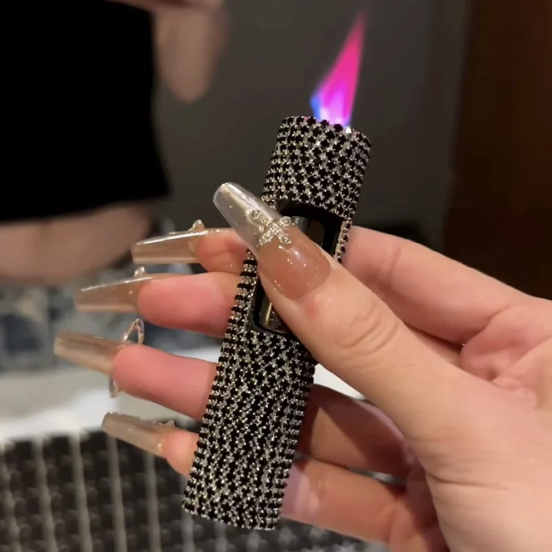 rhinestone mini lighter