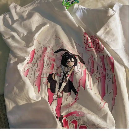 anime graphic tee