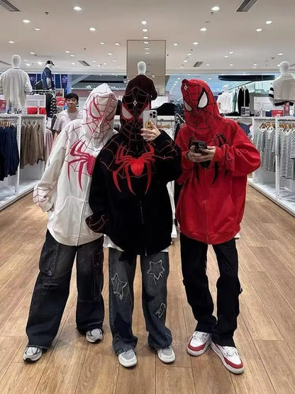 spiderman zip up