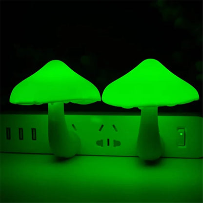 led mushroom nightlight