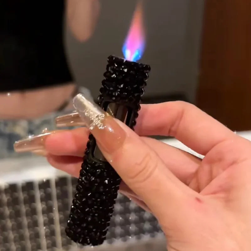 rhinestone mini lighter