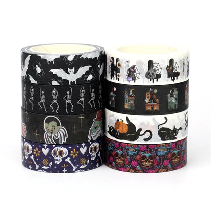 spooky washi tape