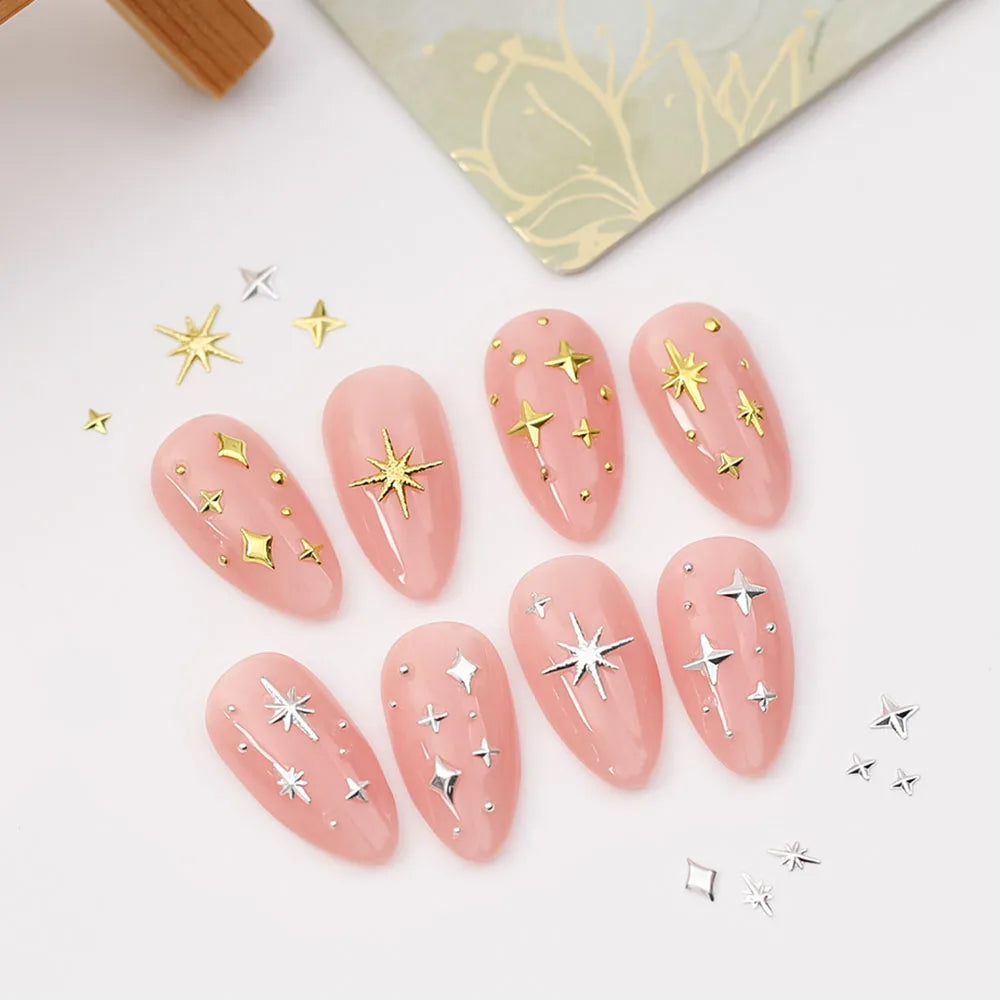 star nail charms