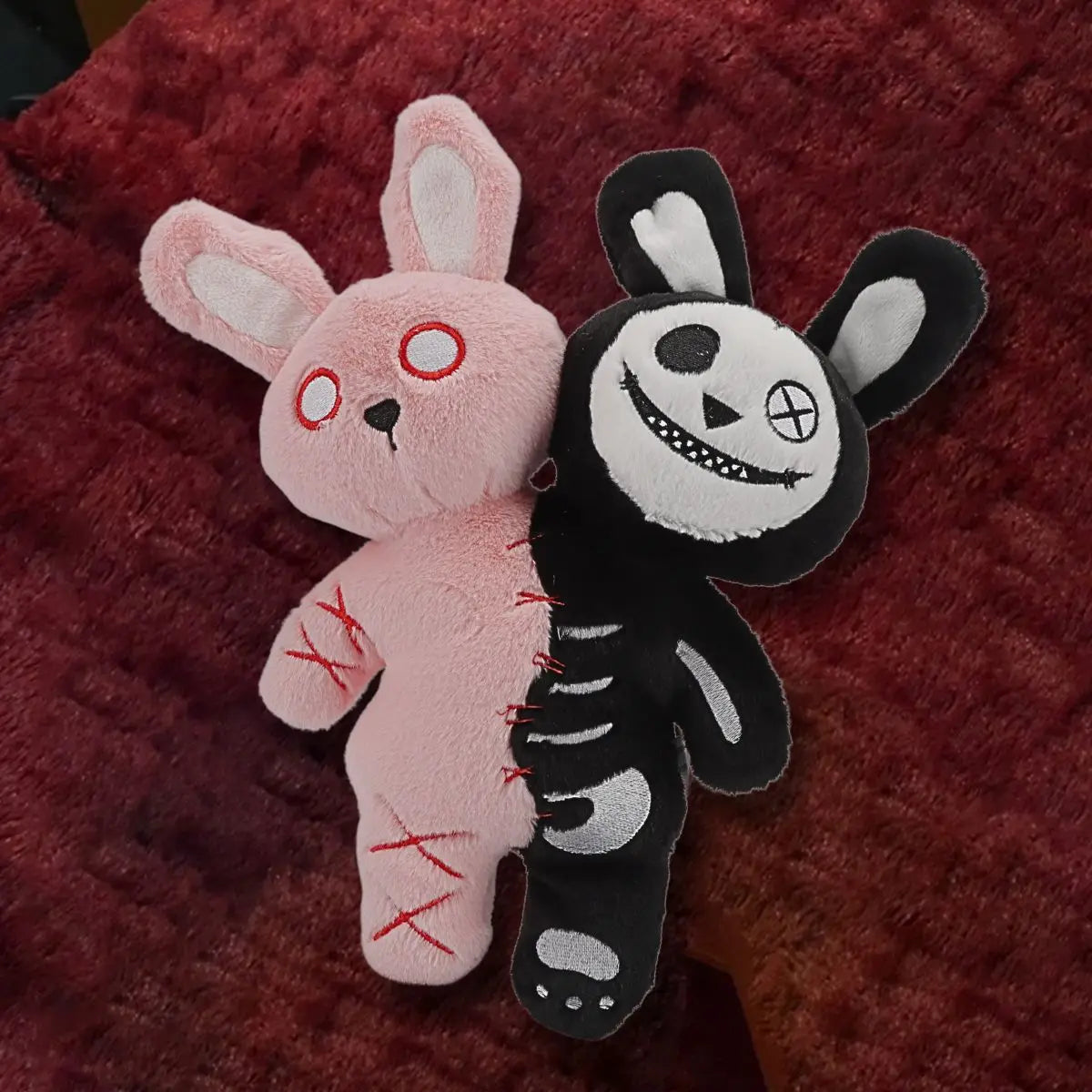 1/2 n 1/2 bunny plush