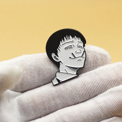 junji ito enamel pins