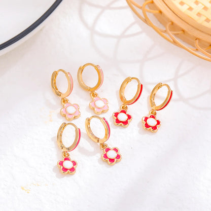 cutie flower earrings