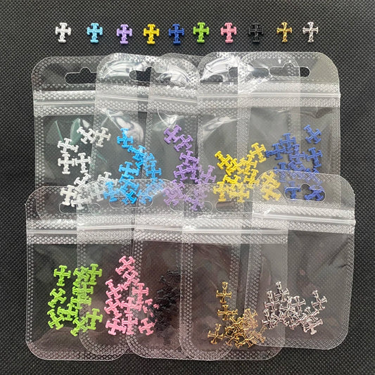 cross nail charms