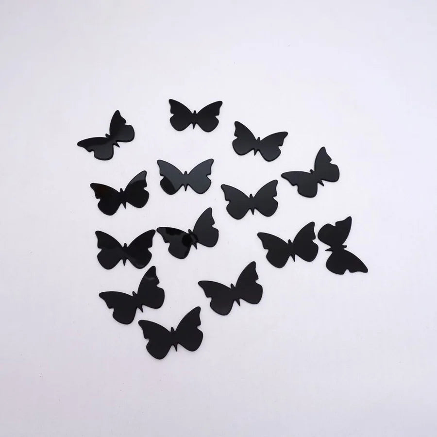 black butterfly wall stickers