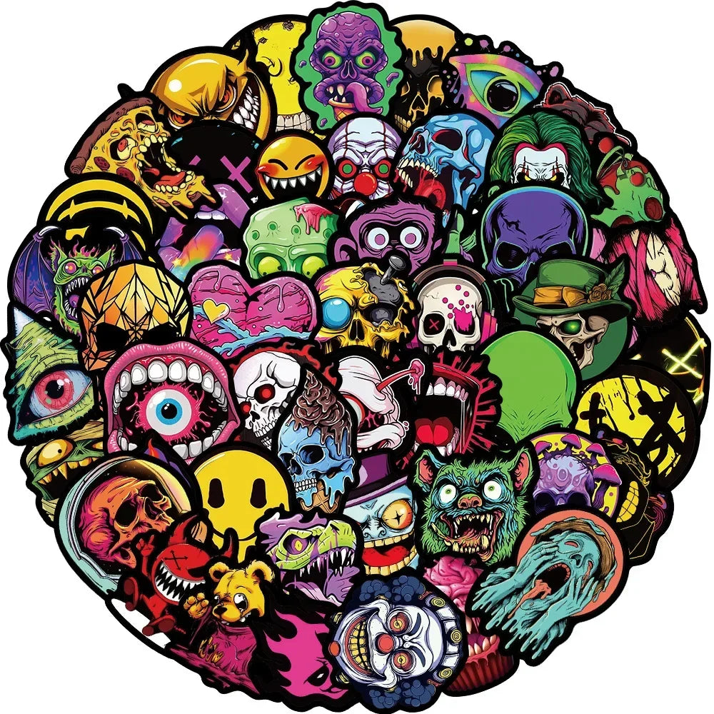 horror stickers