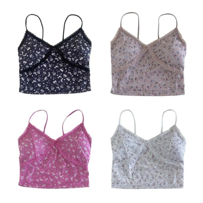 ditsy flower tank top