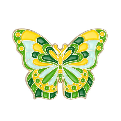 fliers butterfly enamel pins