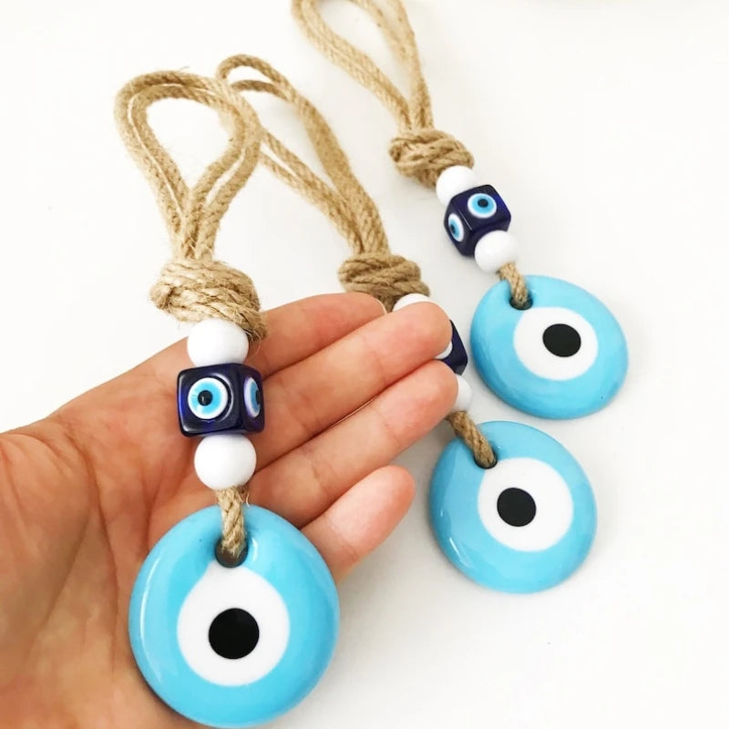 hanging evil eye