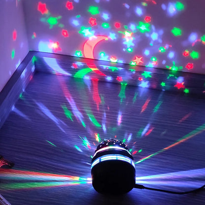 rotating starry sky projector lamp