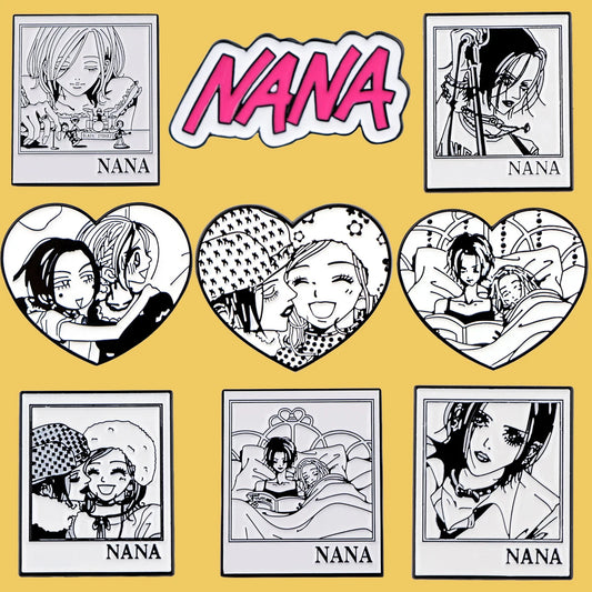 nana enamel pins