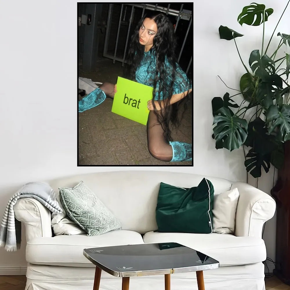 Charli XCX BRAT poster prints