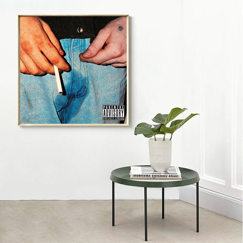 album cover canvas posters print