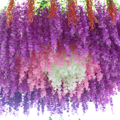 3.6ft fake wisteria flower vines