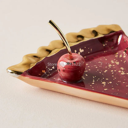 ceramic fruit lux trinket tray